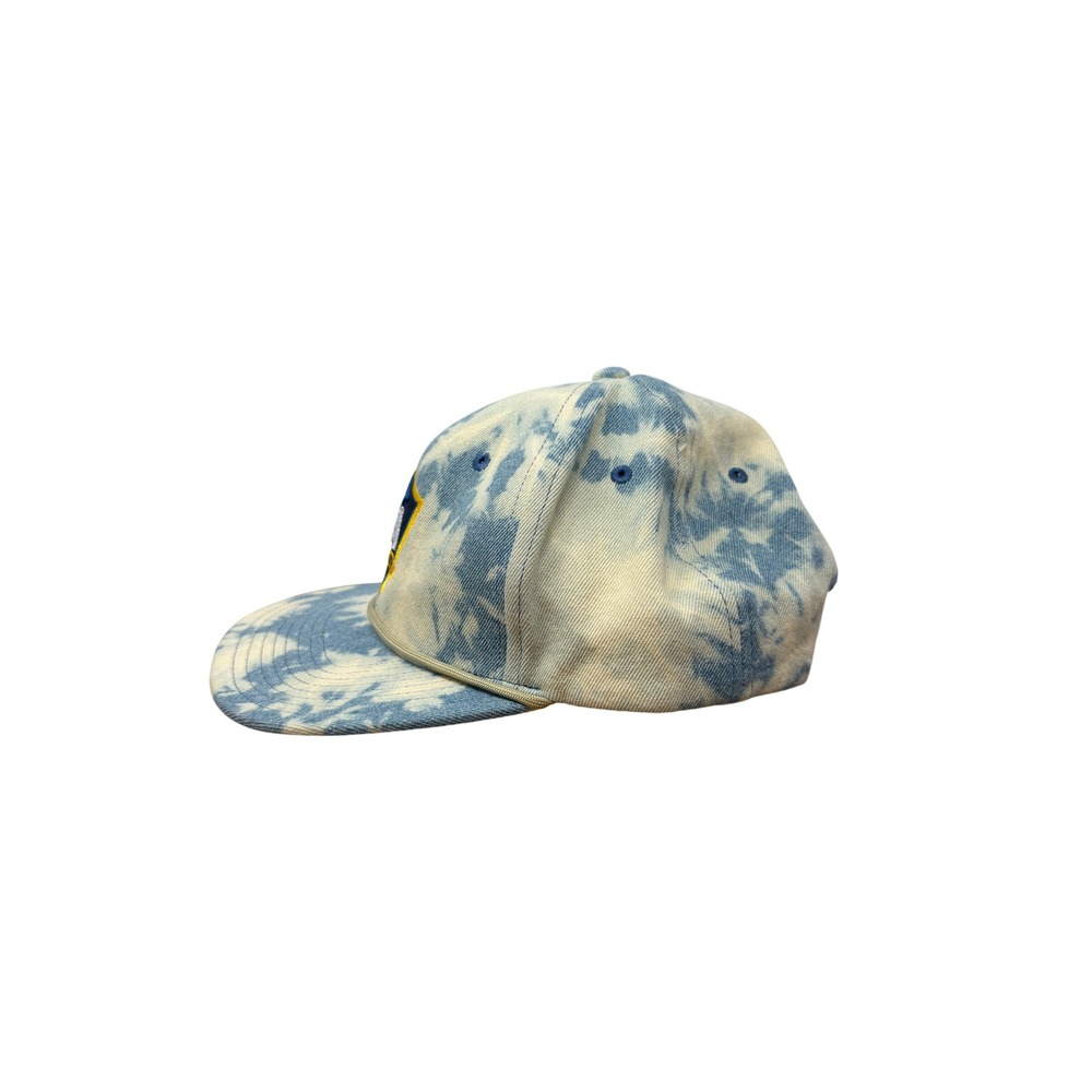 Mitchell & Ness LA Galaxy Snapback Hat Blue White Tie Dye MLS Soccer Cap Mens - Picture 4 of 8